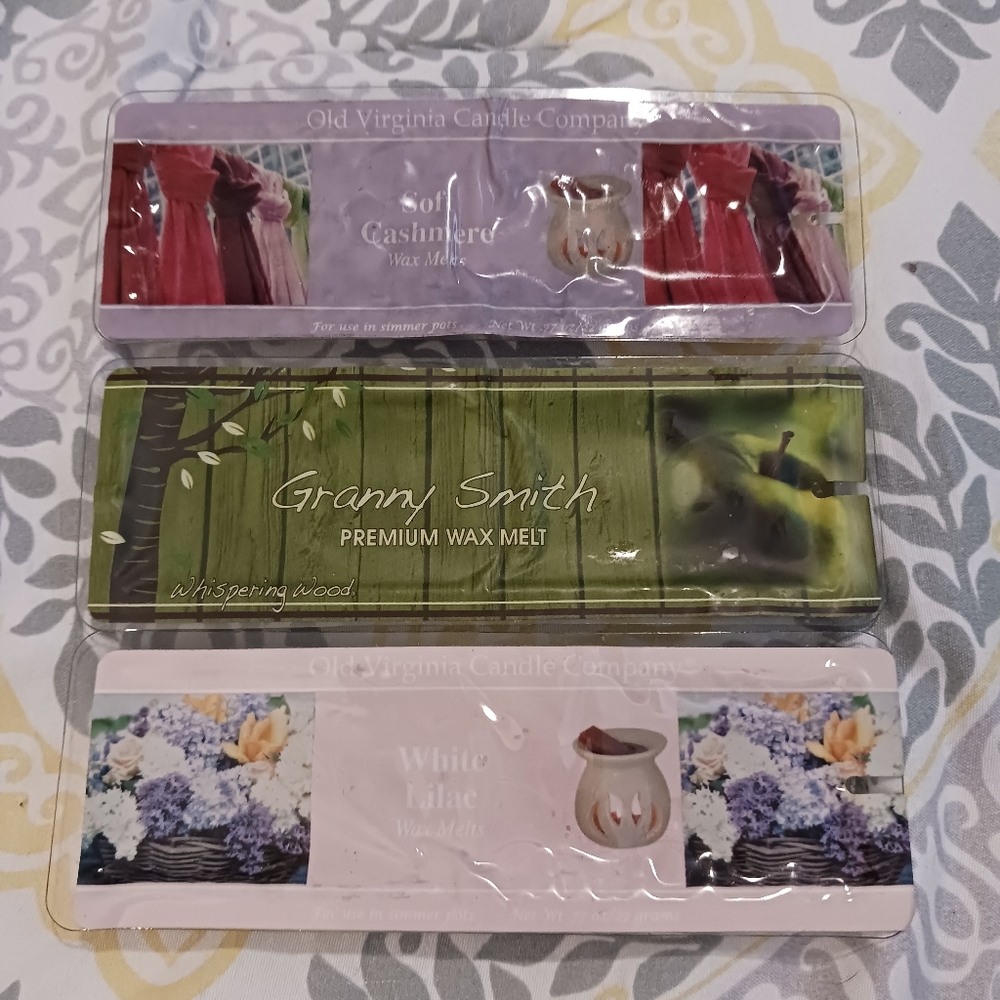 NWT!! Old Virginia Candle Company Wax Melts (3pks)